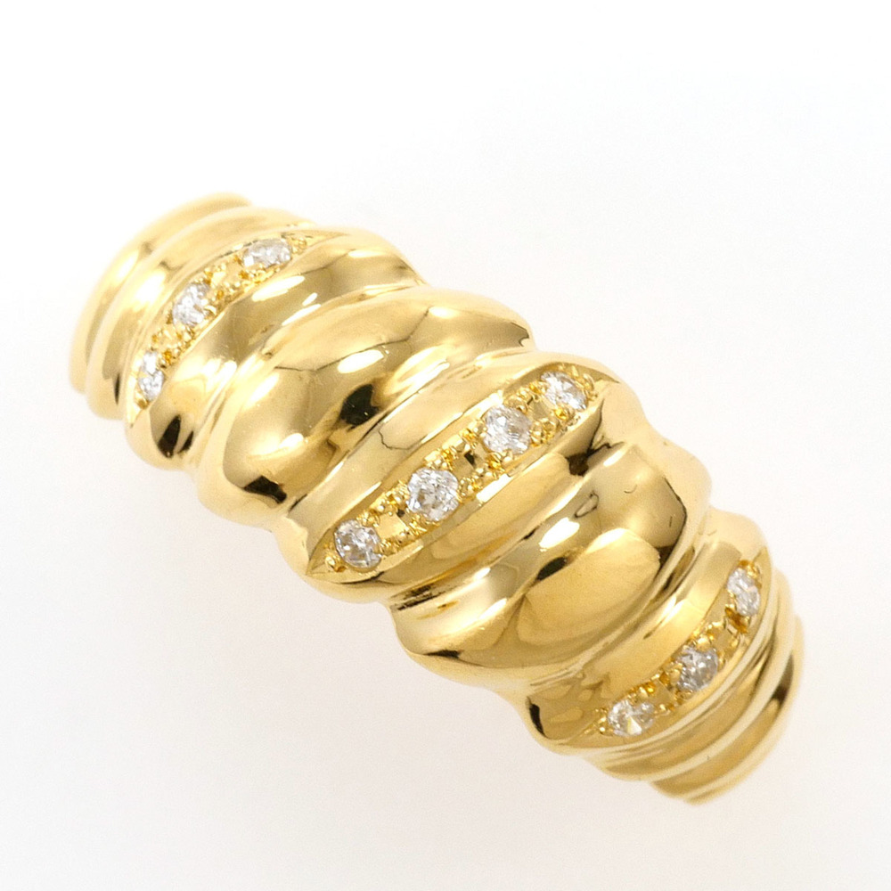 VINTAGE 18k Gold Diamond Ring